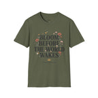 Bloom Before the World Wakes Floral T-Shirt