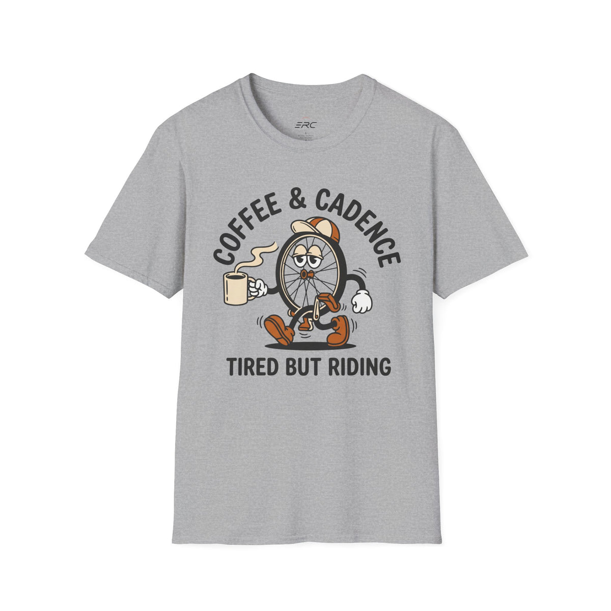 Coffee & Cadence Cycling T‑Shirt