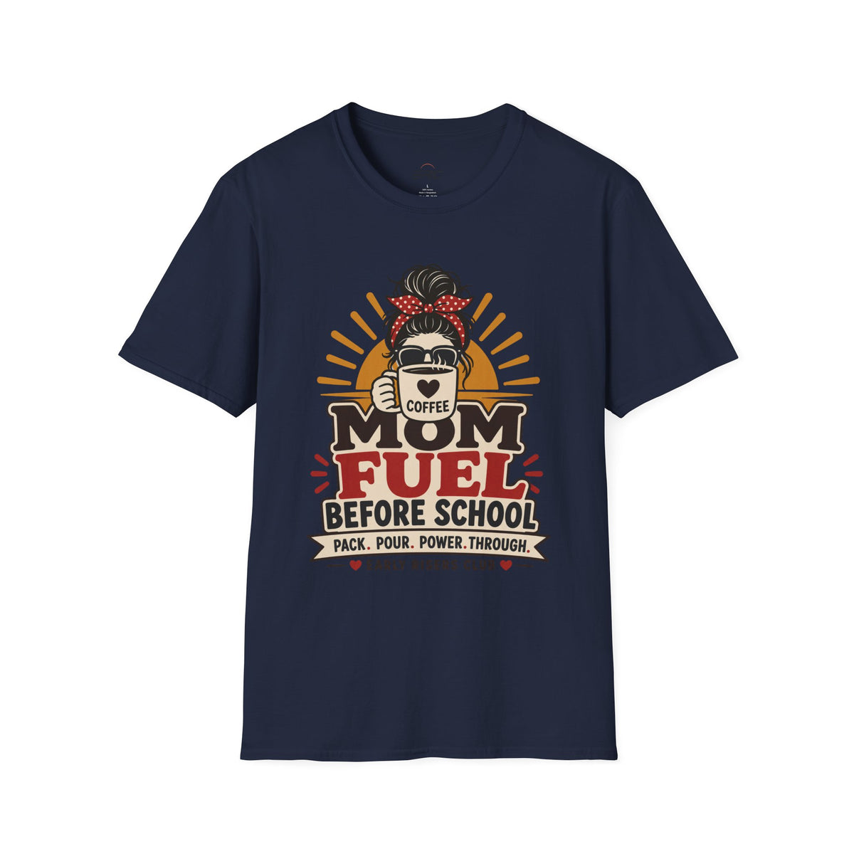 Mom Fuel Coffee T-Shirt