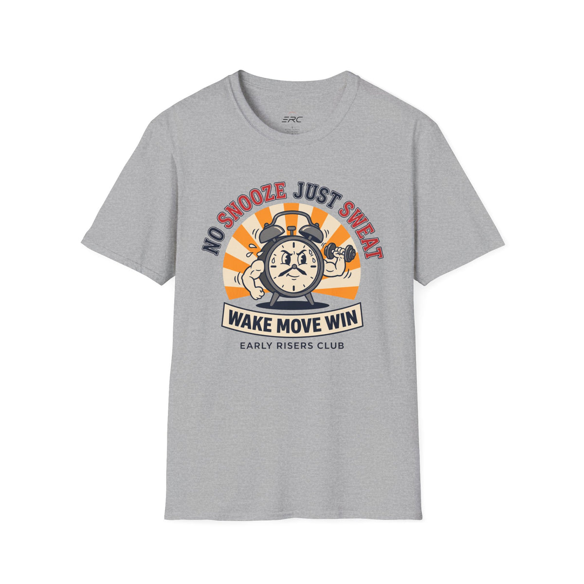 No Snooze Just Sweat Alarm Clock T-Shirt