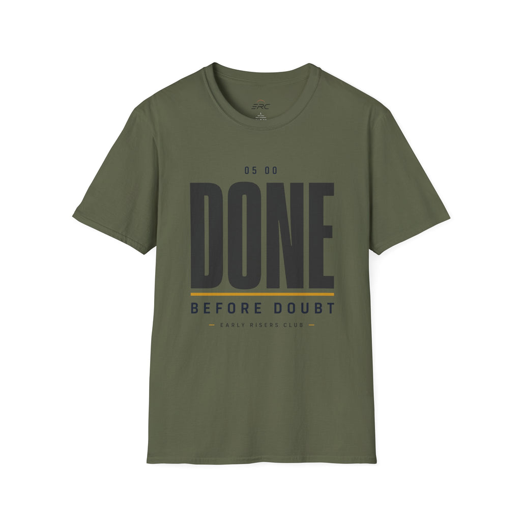 Done Before Doubt Motivational T-Shirt