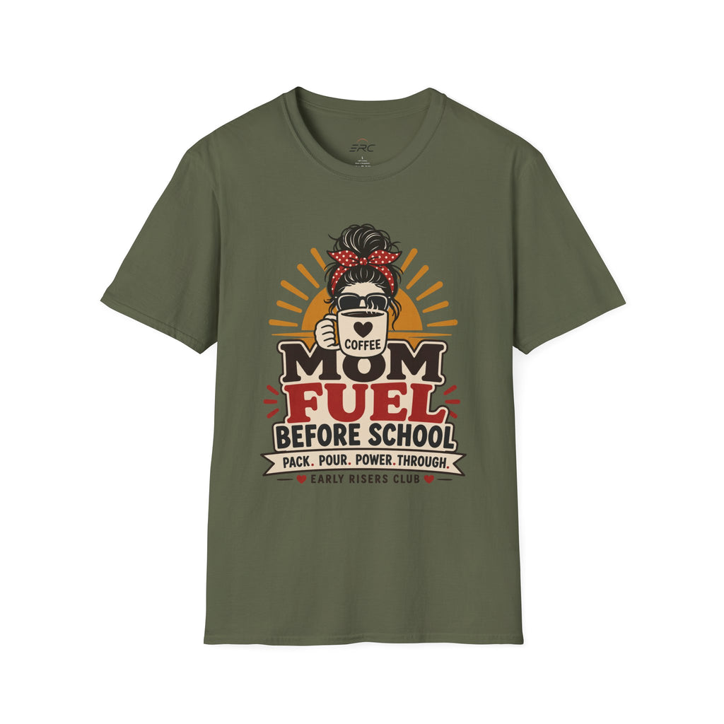 Mom Fuel Coffee T-Shirt