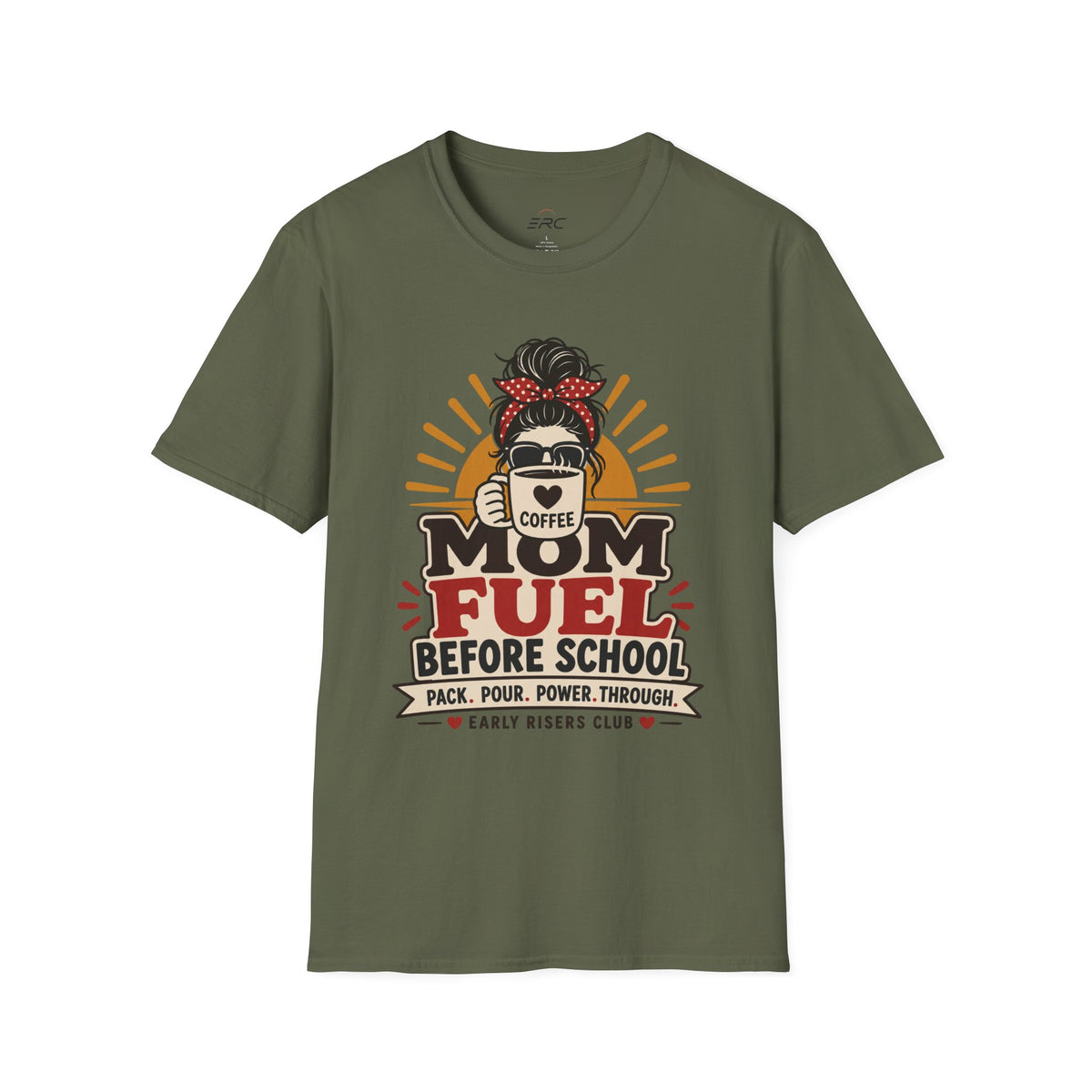 Mom Fuel Coffee T-Shirt