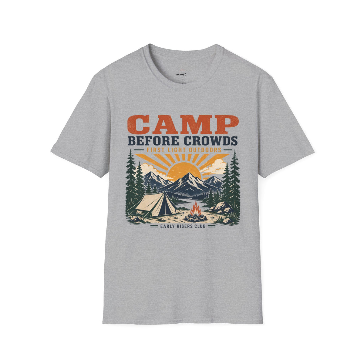 Camp Before Crowds T-Shirt