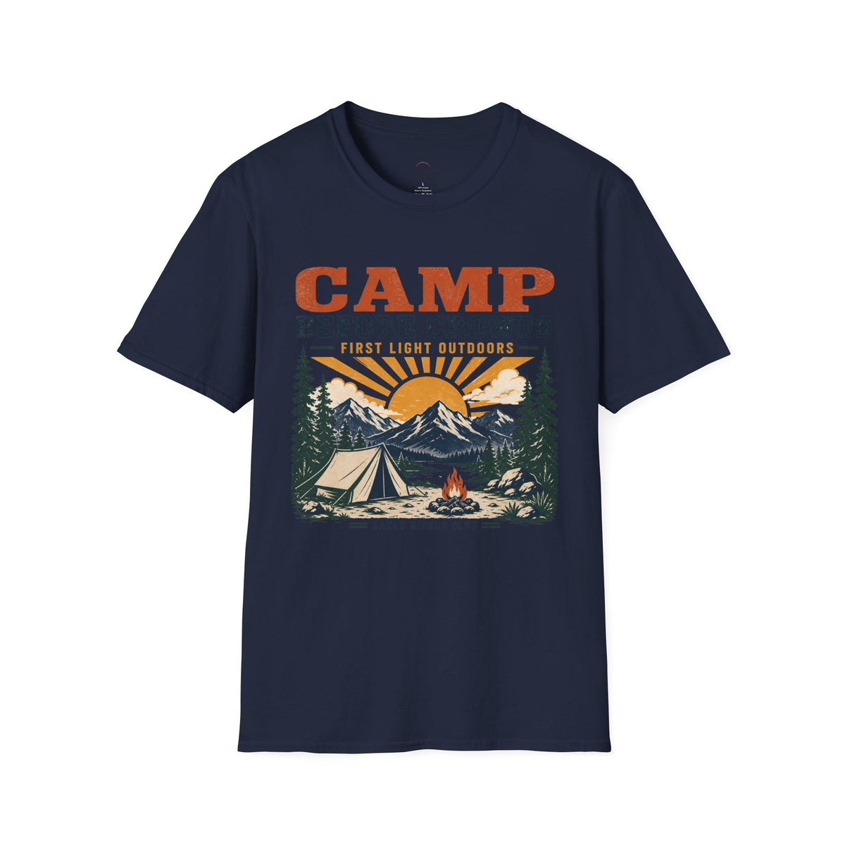 Camp Before Crowds T-Shirt