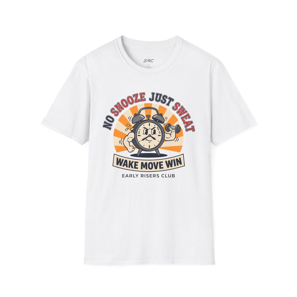 No Snooze Just Sweat Alarm Clock T-Shirt