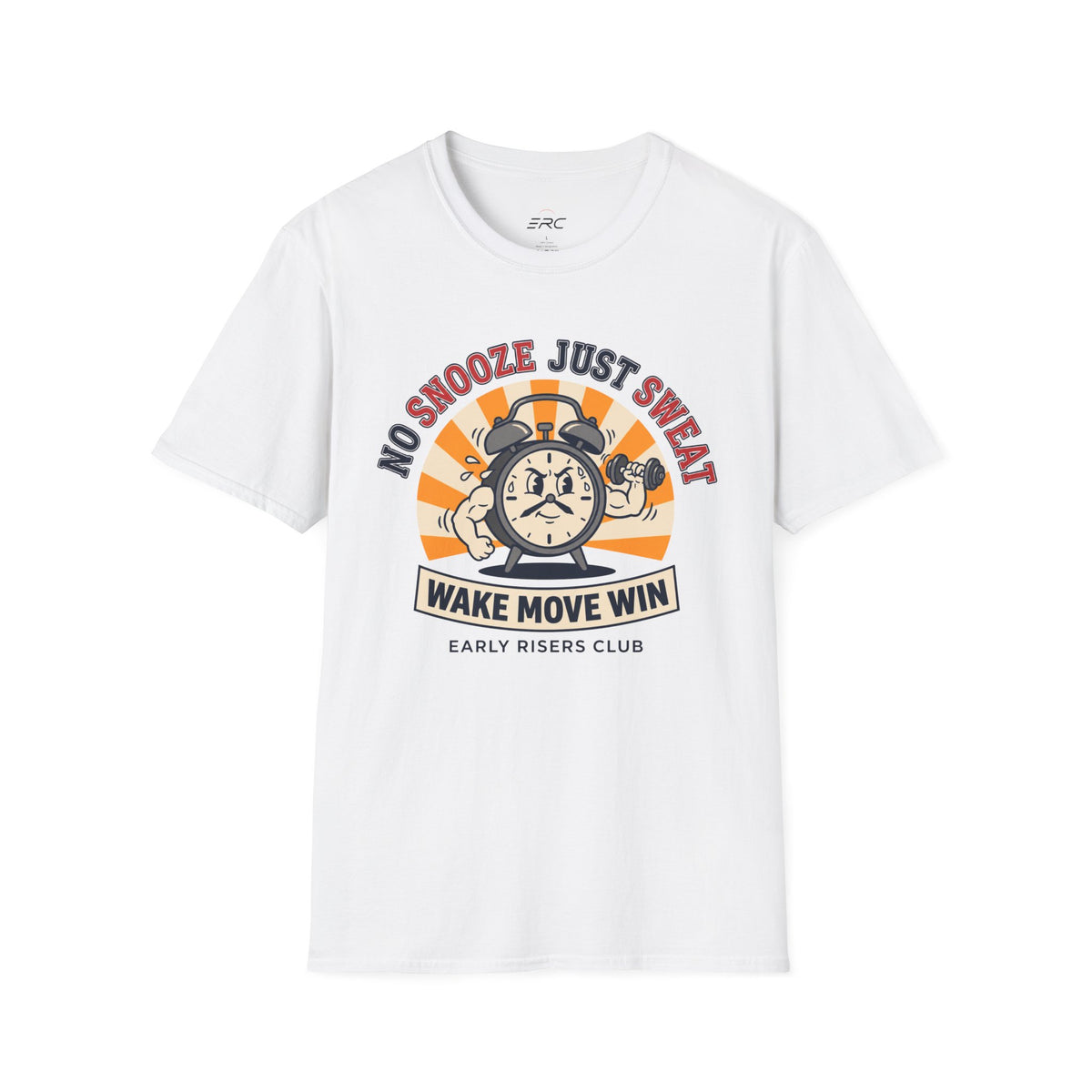 No Snooze Just Sweat Alarm Clock T-Shirt