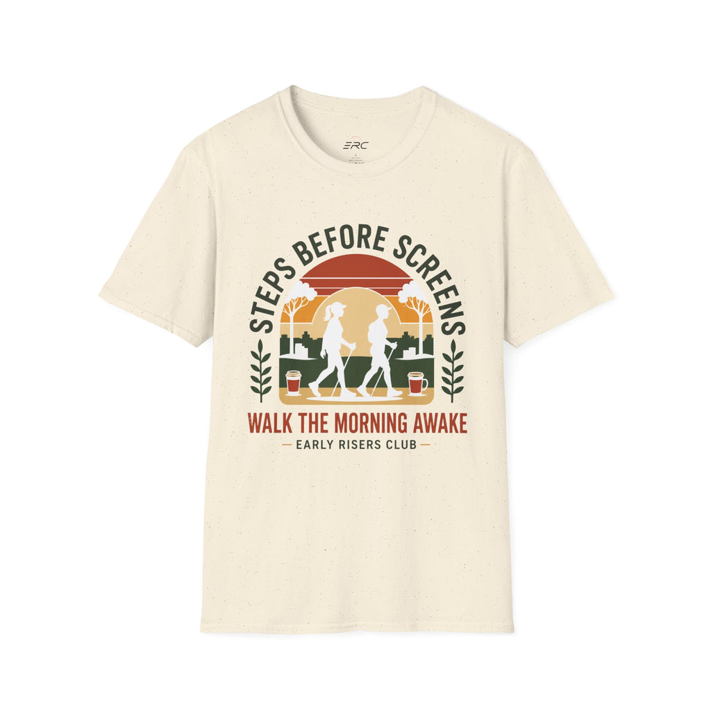 Steps Before Screens T‑Shirt