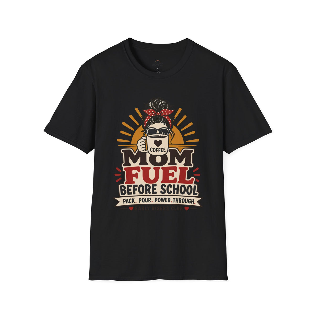 Mom Fuel Coffee T-Shirt