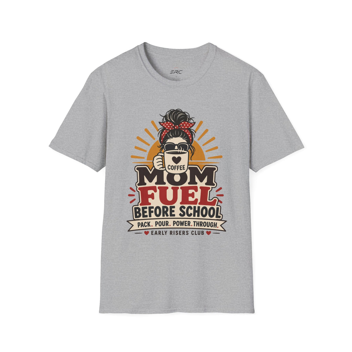 Mom Fuel Coffee T-Shirt