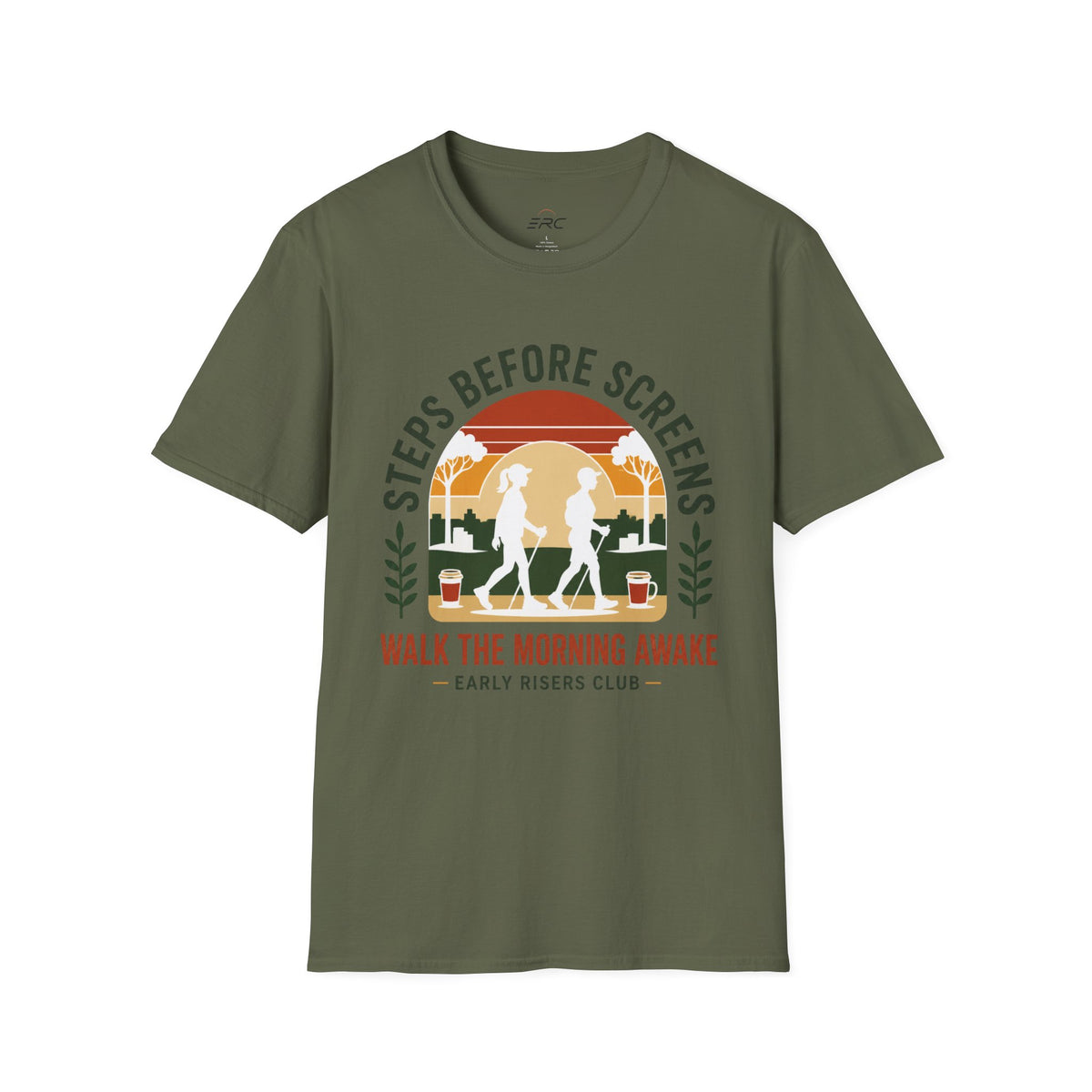 Steps Before Screens T‑Shirt