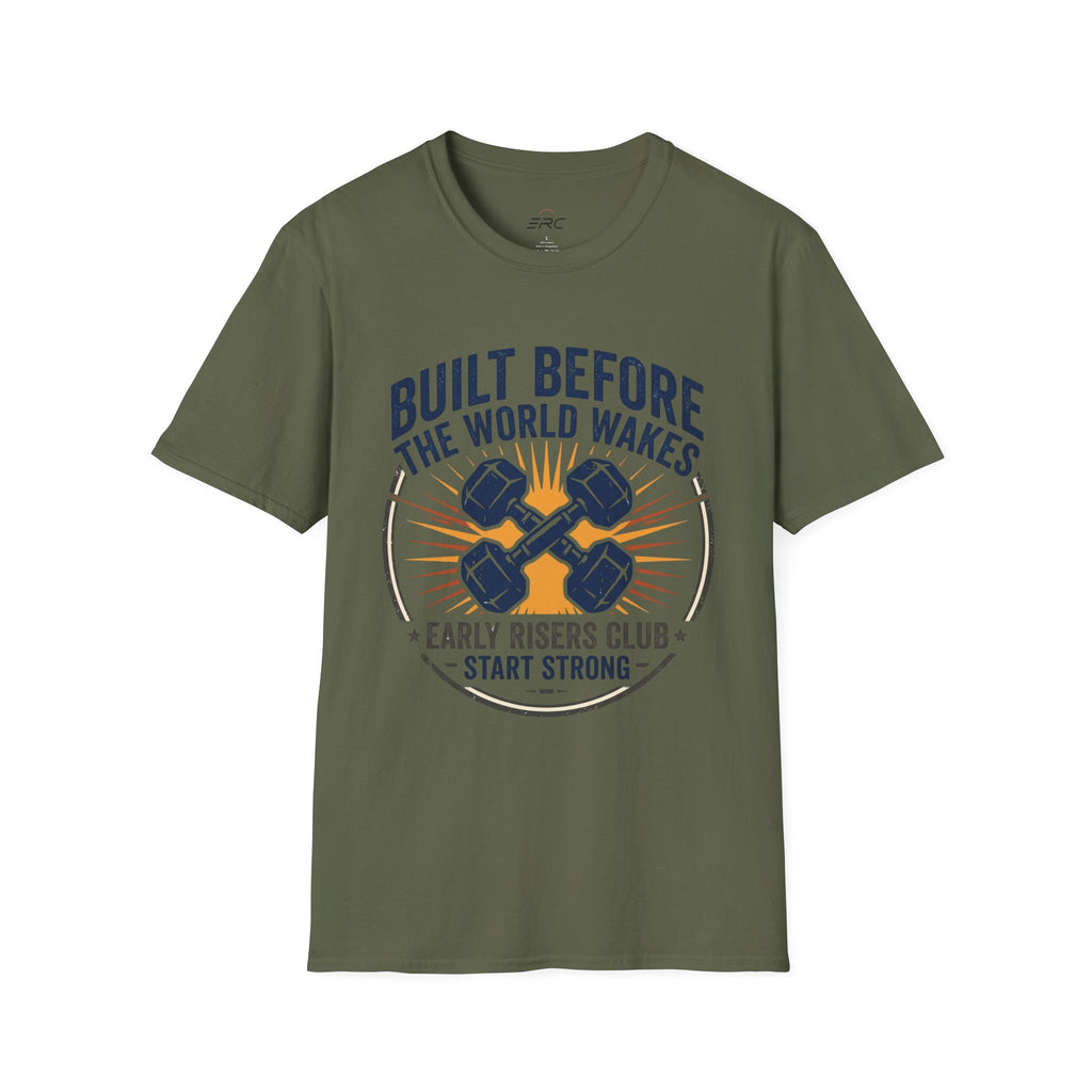 Built Before the World Wakes T-Shirt