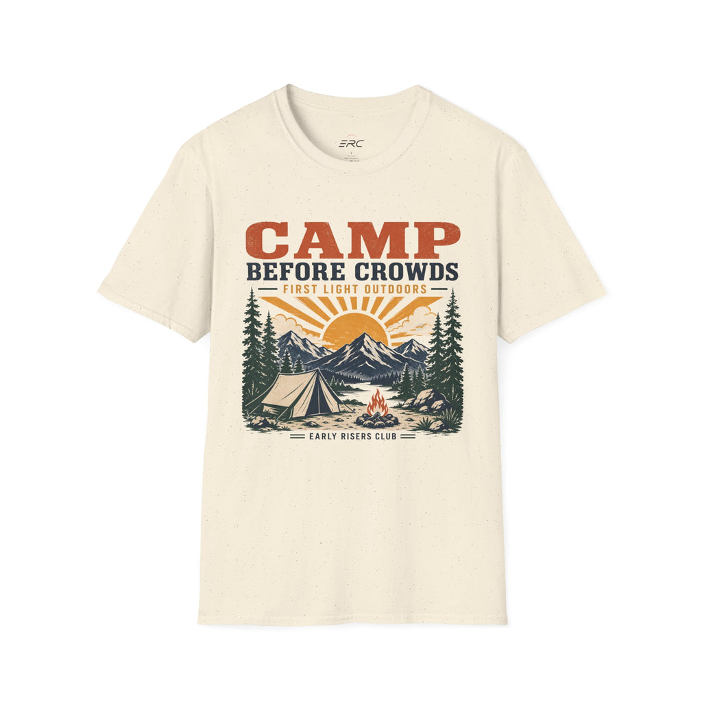 Camp Before Crowds T-Shirt