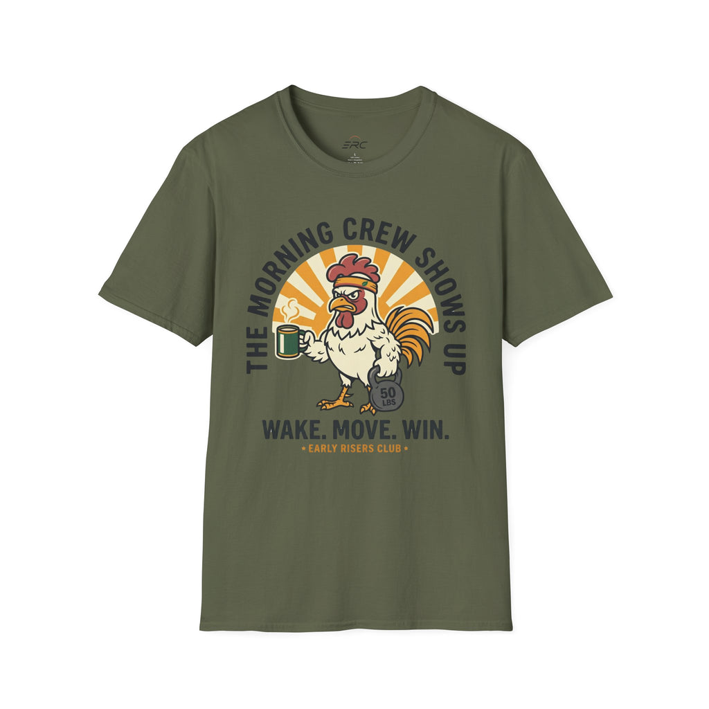 The Morning Crew Shows Up T-Shirt
