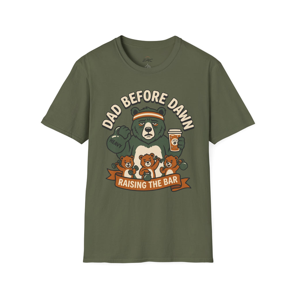 Dad Before Dawn Bears T-Shirt