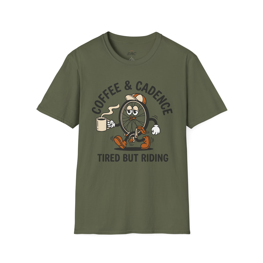 Coffee & Cadence Cycling T‑Shirt