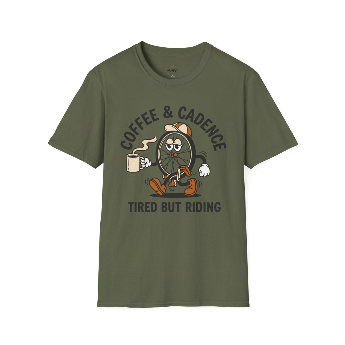 Coffee & Cadence Cycling T‑Shirt