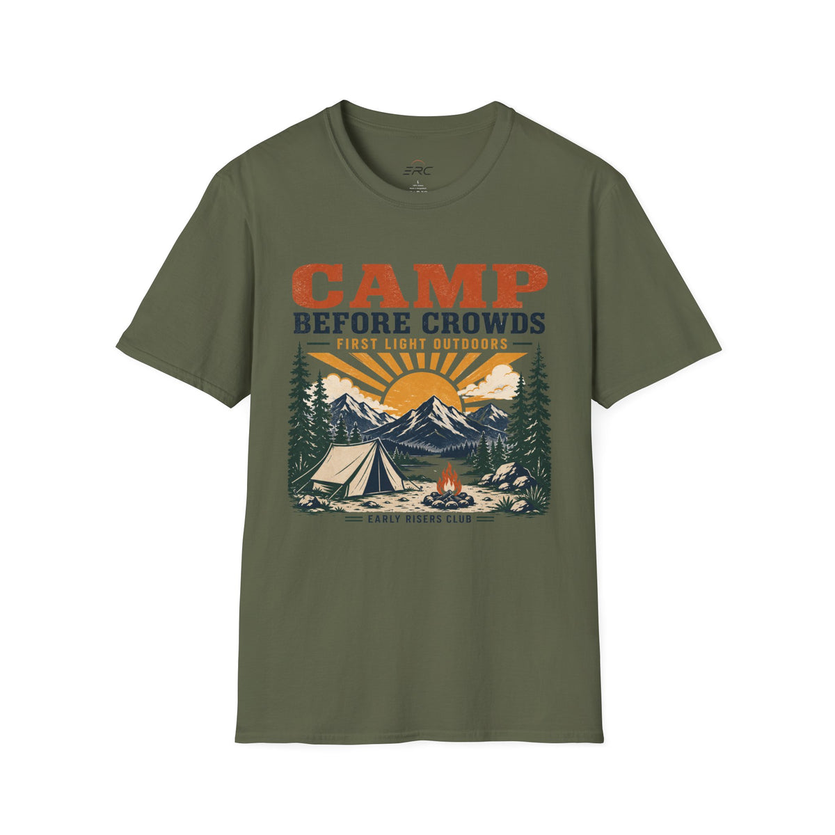 Camp Before Crowds T-Shirt