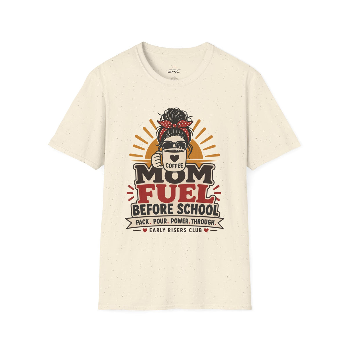 Mom Fuel Coffee T-Shirt