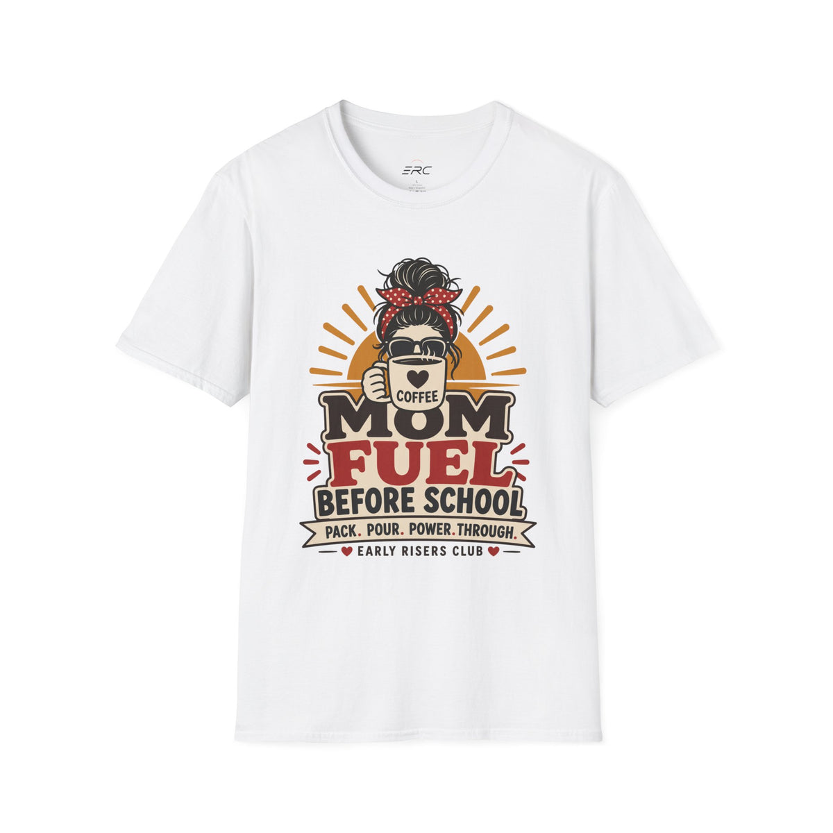 Mom Fuel Coffee T-Shirt