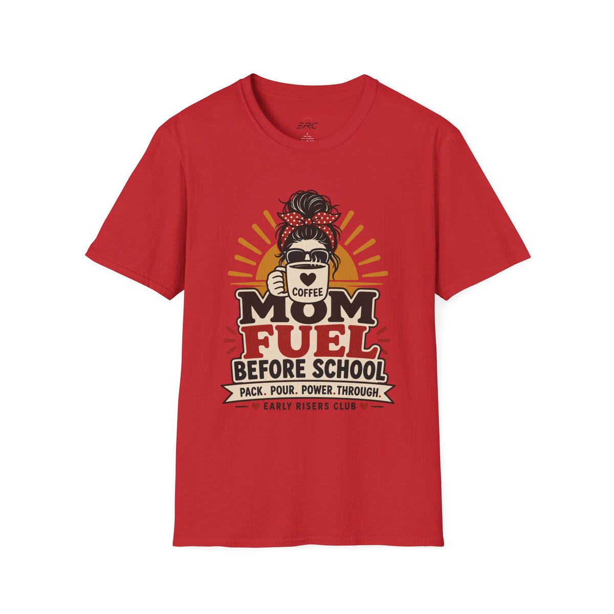 Mom Fuel Coffee T-Shirt